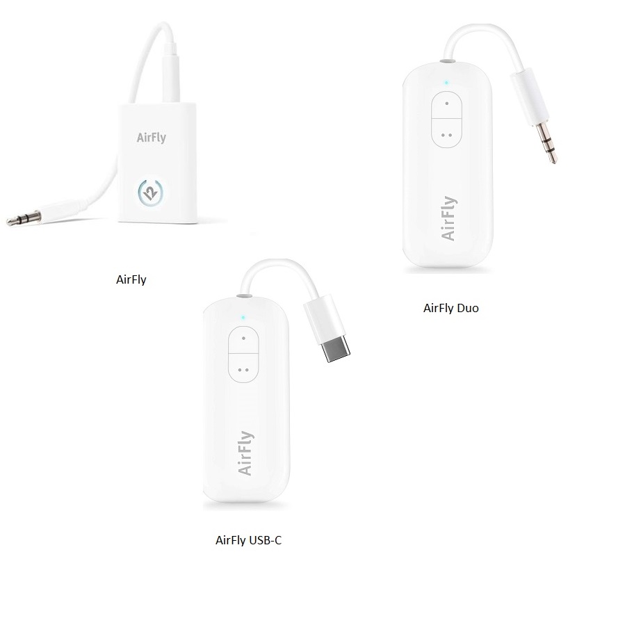 Twelve South AirFly Pro Deluxe Bluetooth Transmitter - Apple