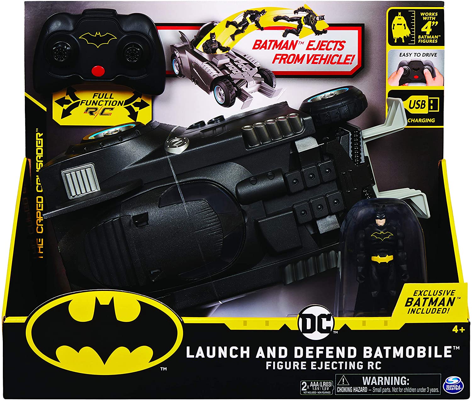 Remote controlled RC Batmobile Batman - Batman Toy