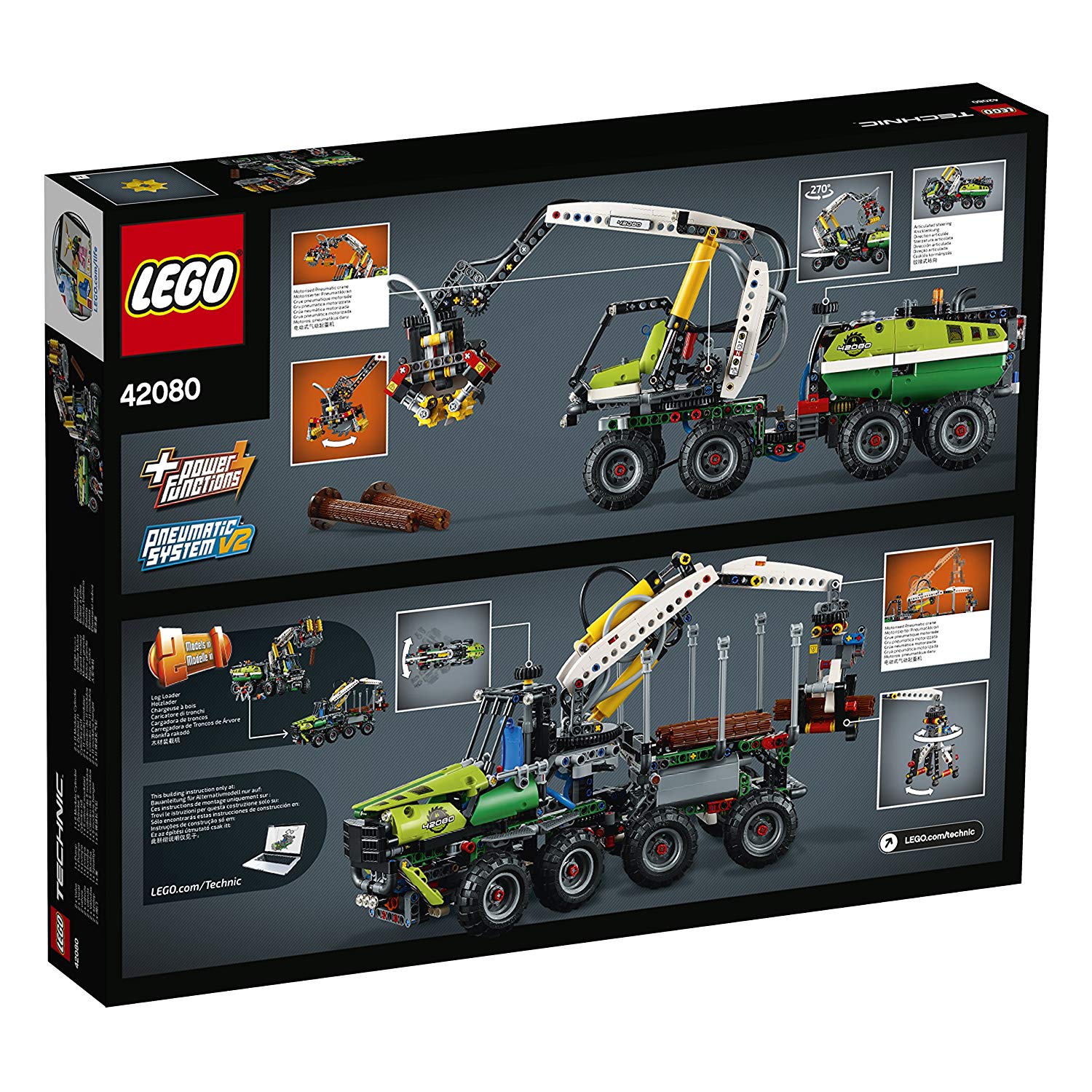 lego technic forest machine