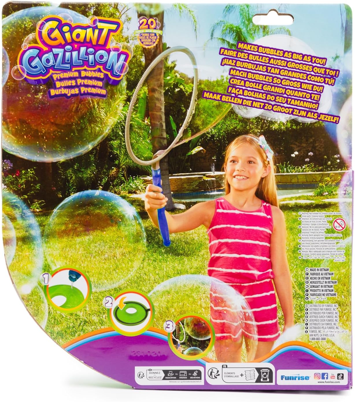 Gazillion giant bubble wand