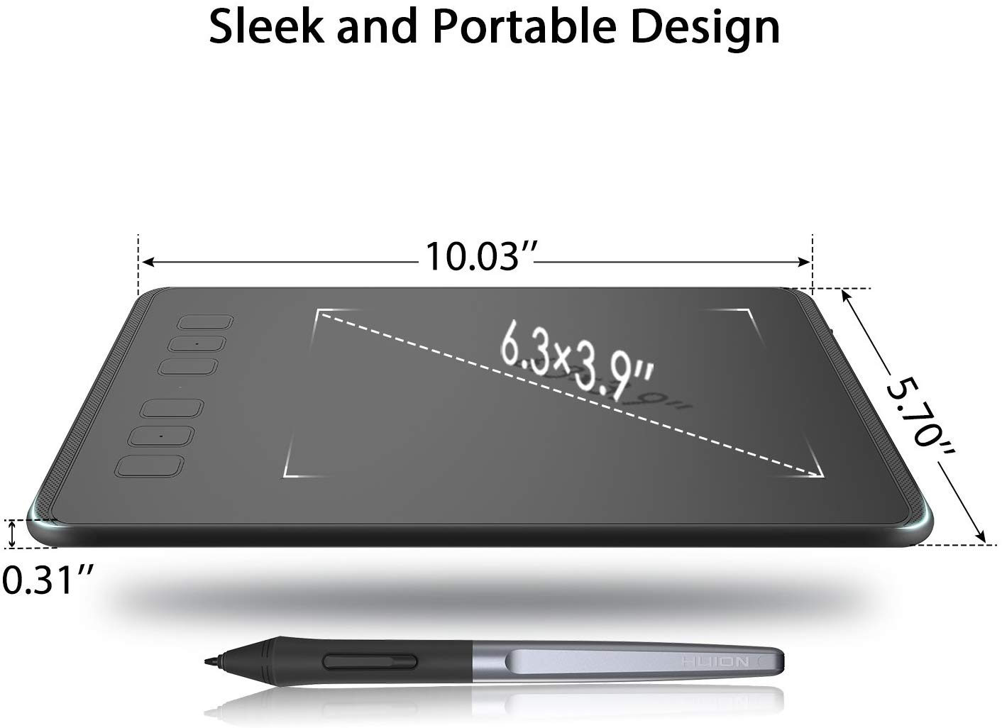 Графический планшет inspiroy h640p как пользоваться