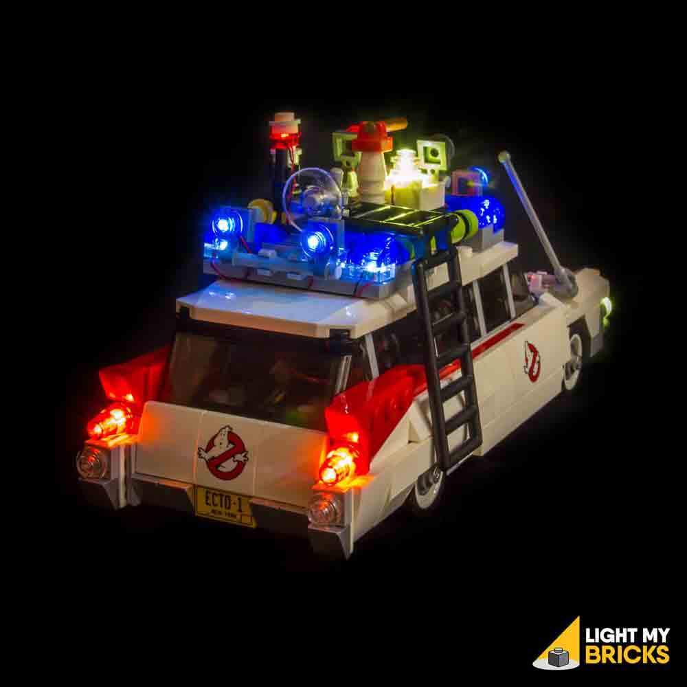 ghostbusters lego ecto 1 light set