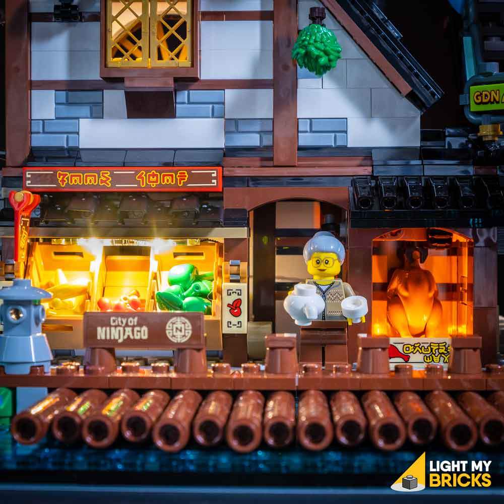 Lights For Lego Ninjago City Docks Light My Bricks