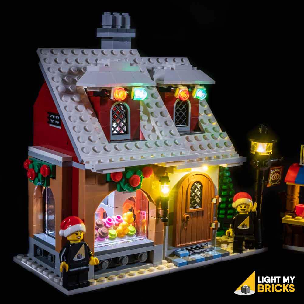 lego winter village lights