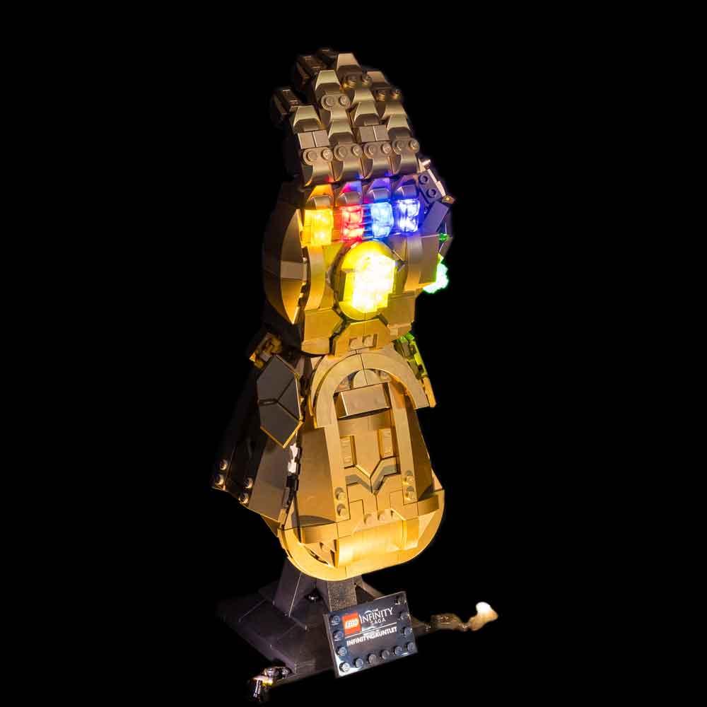 infinity gauntlet lego lights