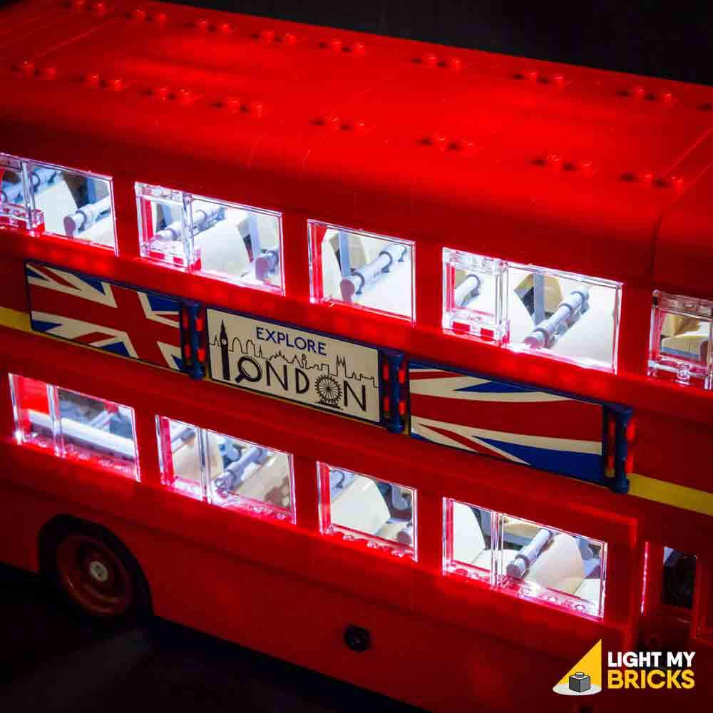Lights for LEGO London Bus 10258 - Light My Bricks