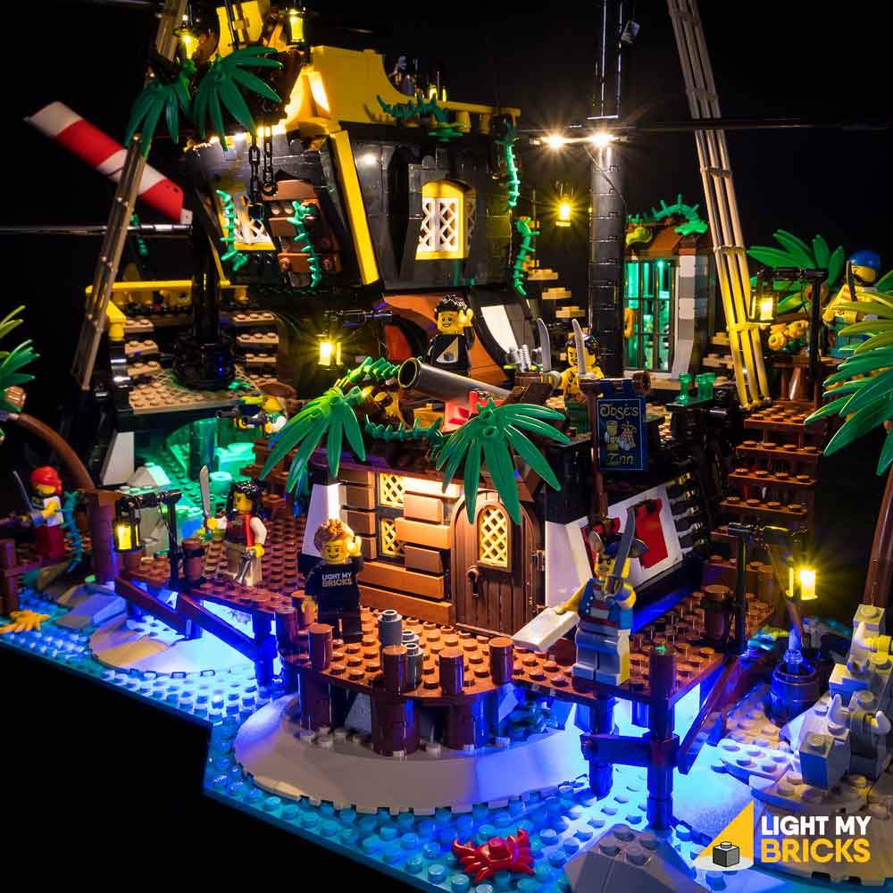 Lights for LEGO Pirates Barracuda Bay 21322