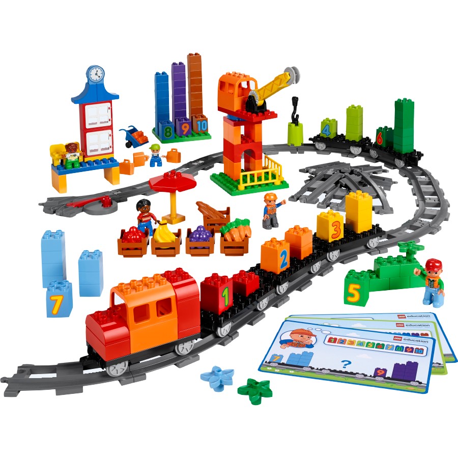 lego connected train
