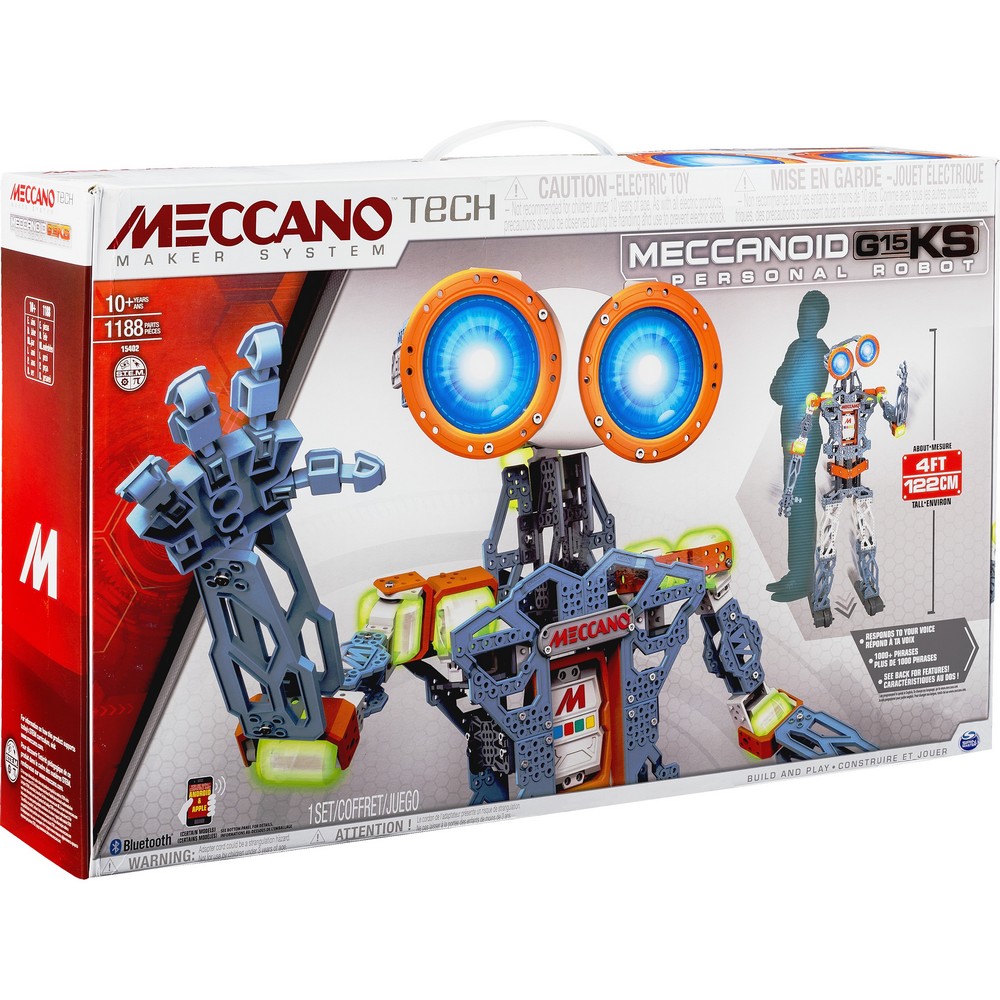 meccano tech meccanoid g15 personal robot