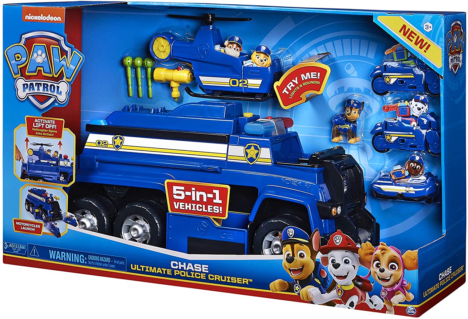 Mega Police Vehicle Paw Patrol Chase