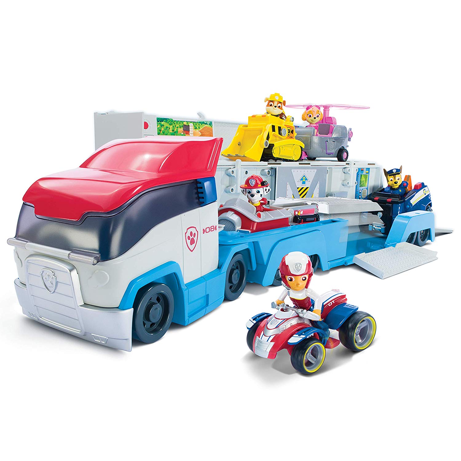 paw patrol truck toy