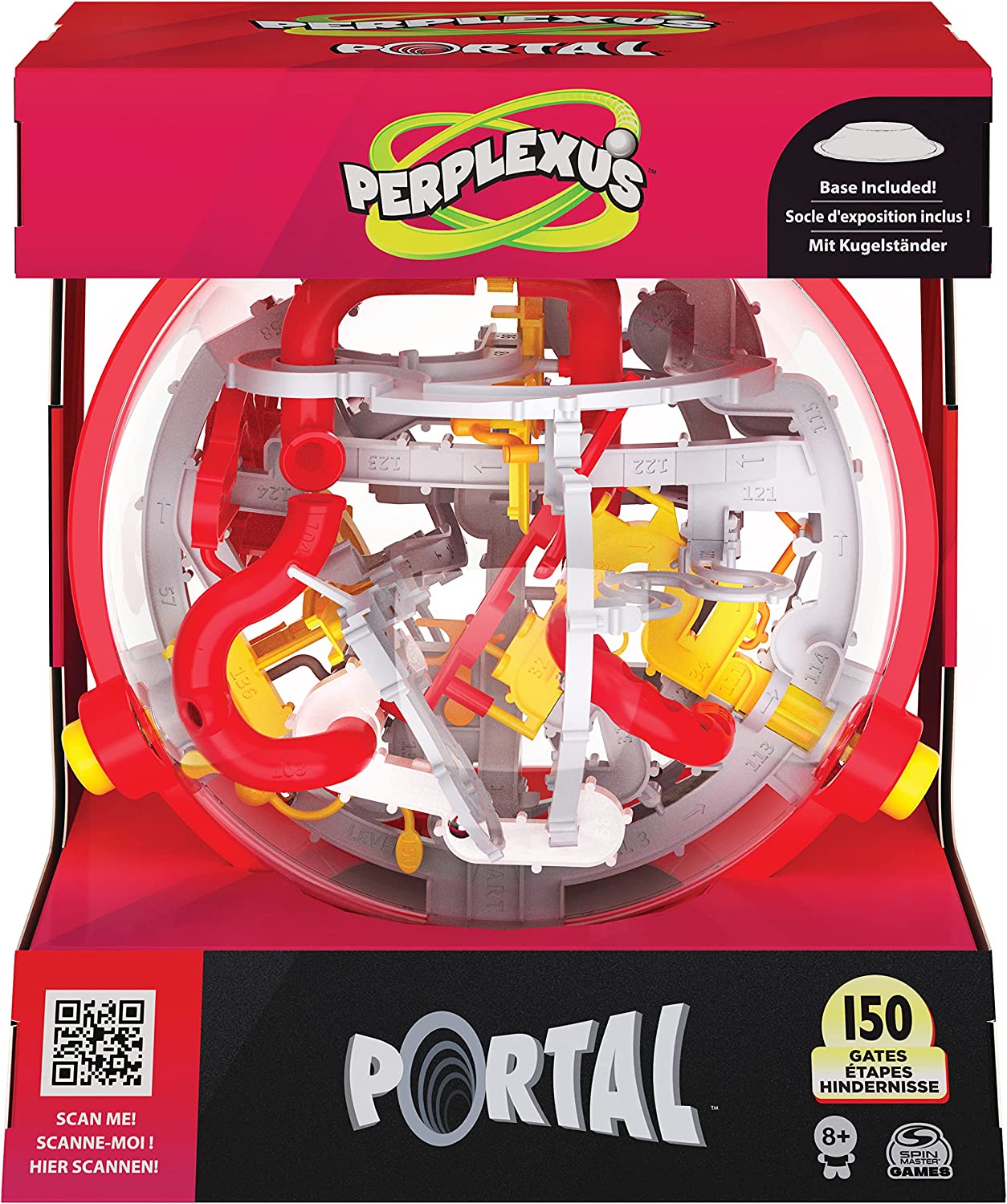 Perplexus Epic Spin Master Games Interactive Maze Game 125 Challenge Ball  Puzzle