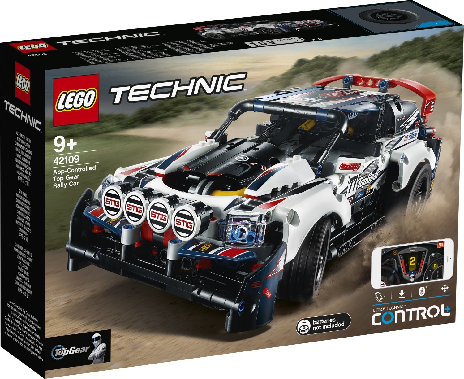 Rally Car Lego Technic 42109 With Remote Control