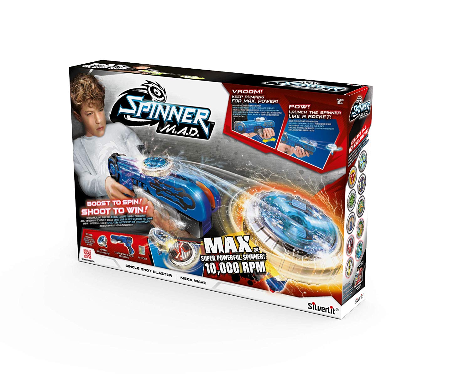Spinner Mad by Silverlit: new generation spinning tops