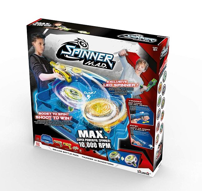 Silverlit Spinner Mad Duo Battle Pack pas cher 