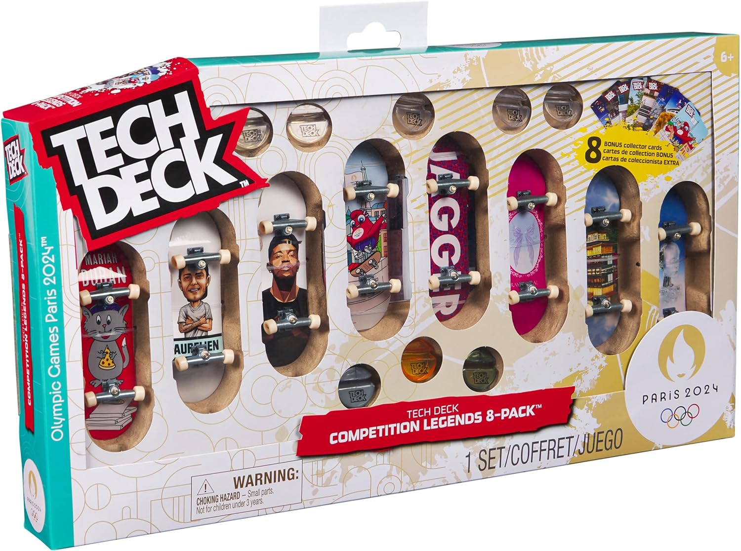 Tech Deck - Play and Display - Finger Skate - Coffret de Skate