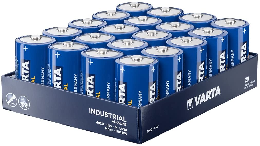 Varta Pack de 2 batteries Mono D (LR20) High Energy