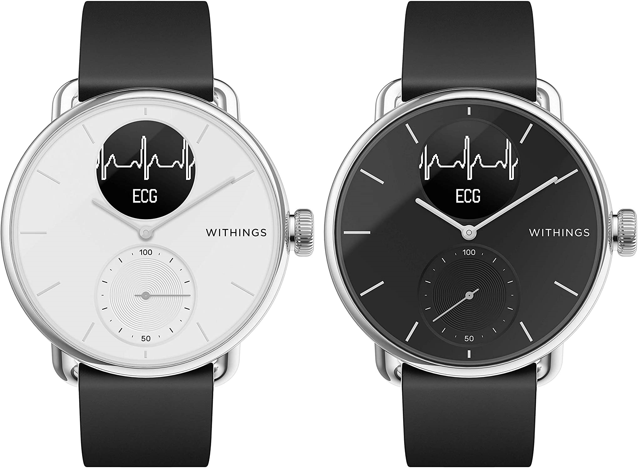 Montre connectée scanwatch 2 42 mm noir Withings