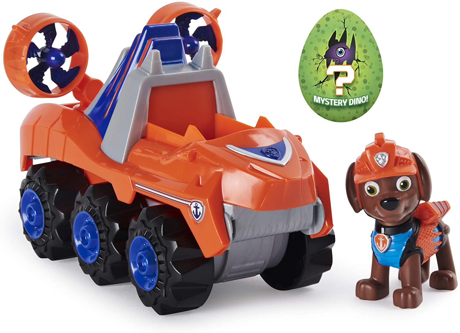 Vehicule + figurine stella dino rescue paw patrol
