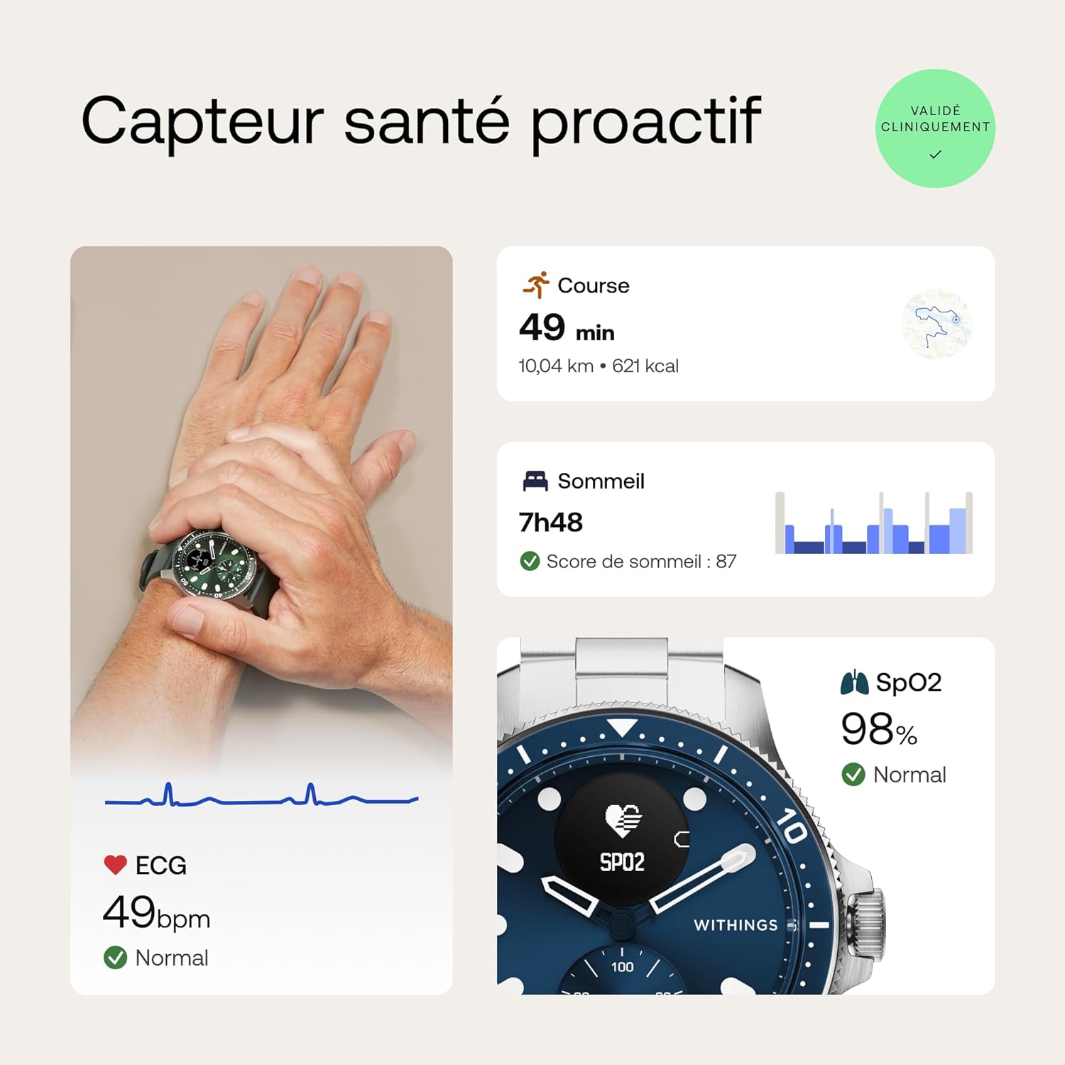 Horizon Scanwatch Connected watch Withings