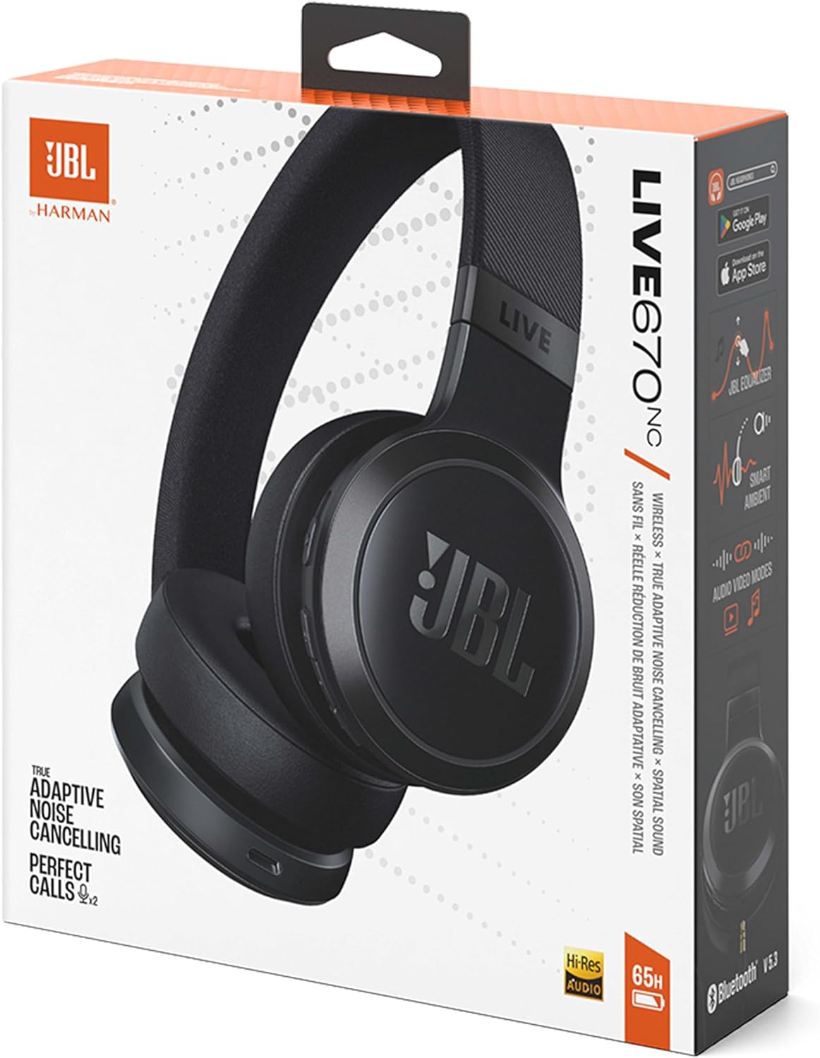JBL Live Headphones 670 Wireless NC BT