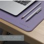 DeskMate Satechi leather mouse pad