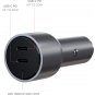 Dual USB-C PD 40W car charger Satechi