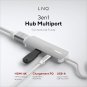 HDMI 3-in-1 USB-C Multiport Hub 140W LINQ