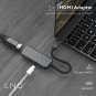 Linq Grey 2-in-1 USB-C Hub