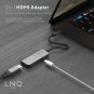 Linq Grey 2-in-1 USB-C Hub