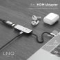 Linq Grey 3-in-1 USB-C Multiport Hub