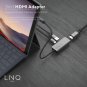 Linq Grey 3-in-1 USB-C Multiport Hub