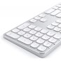 Satechi silver Qwerty wired aluminium keyboard