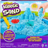 Kinetic Sand SABLE MAGIQUE - ROYAUME DES LICORNES 907 G + 8 MOULES