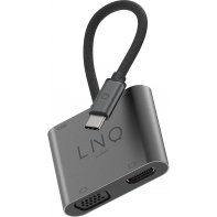 Linq Grey 4-in-1 USB-C Multiport Hub