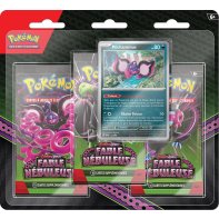 Pokemon 3 boosters Pchaminus carlate et Violet