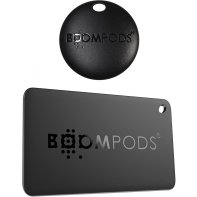 Tag And Card Bundle Black Boompods