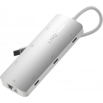 Hub multiport PRO USB-C 8-en-1 140W LINQ