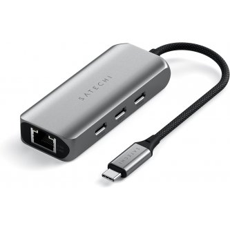 Hub USB-C 4-en-1 avec Ethernet Gigabit 2.5 Satechi