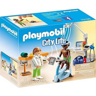 Playmobil Cabinet de kinsithrapeute 70195