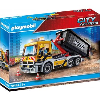 Playmobil Camion avec benne et plateforme