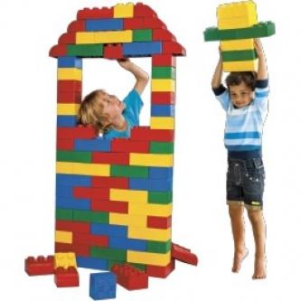 soft bricks set for gross motor skills by lego education