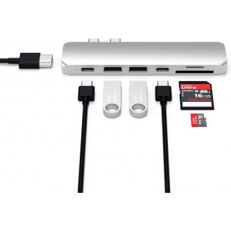 Adaptateur multi-ports USB-C 4K HDMI SD Satechi