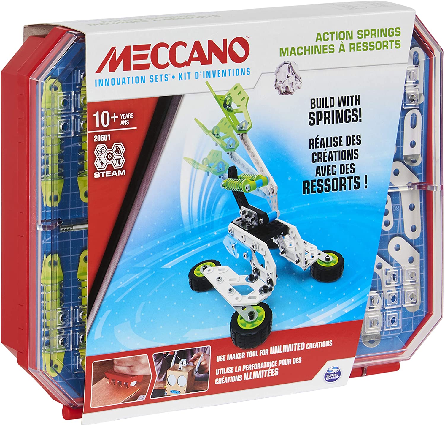 Ludendo - Kit d'Inventions - Créations Motorisées Meccano - Meccano - Rue  du Commerce