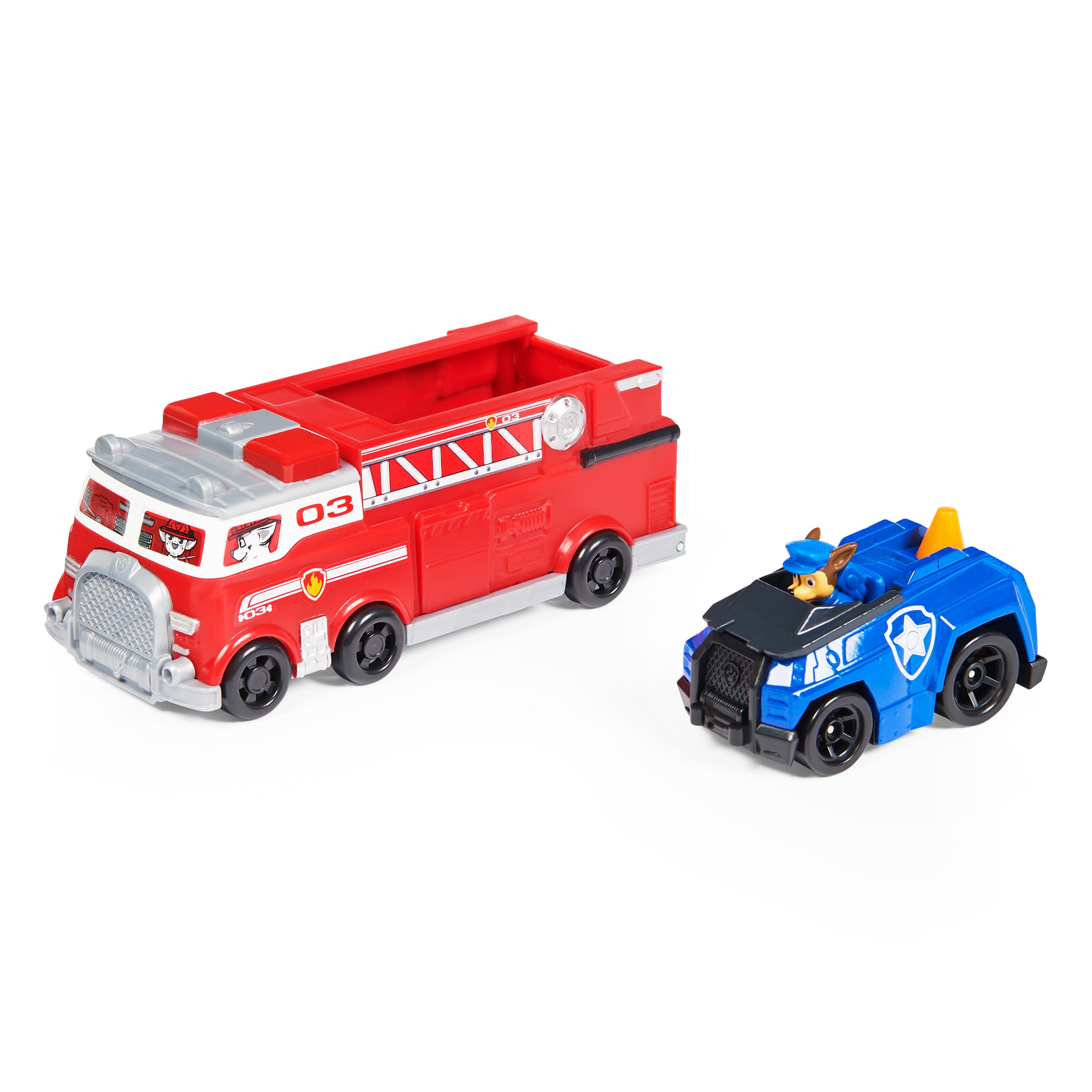 Camion de pompier transformable 2 en 1