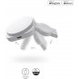 Chargeur de voyage MagSafe 2-en-1 Blanc Zens