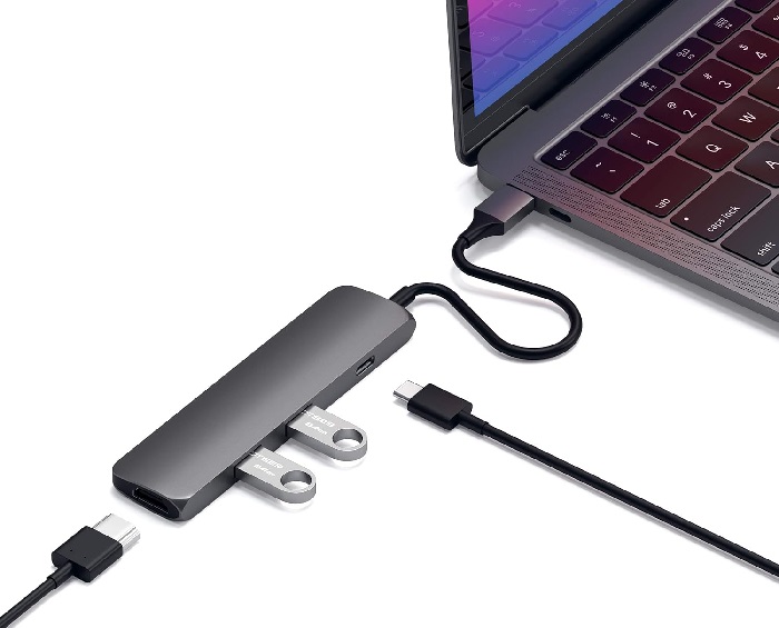 Adaptateur multiports USB-C 4K Satechi