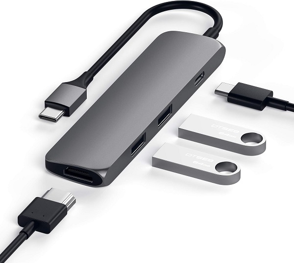 Adaptateur multiports USB-C 4K Satechi