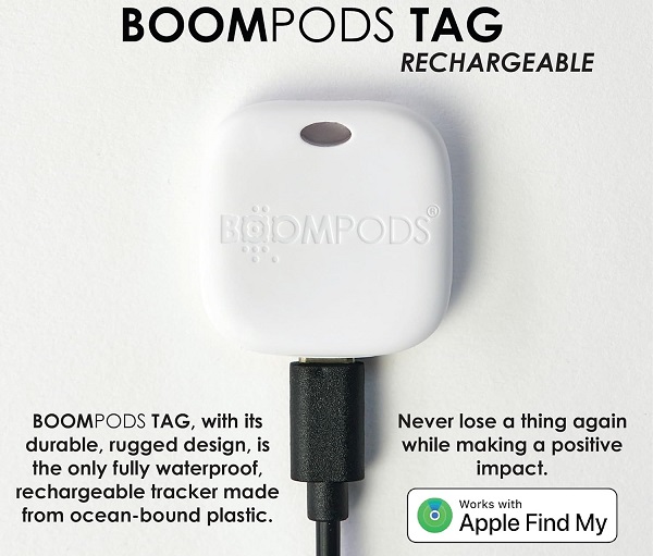 Pack of 4 Rechargeable Boompods Tag