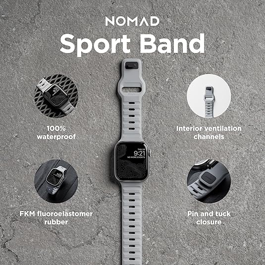 Bracelet AppleWatch Sport Strap V2 Nomad